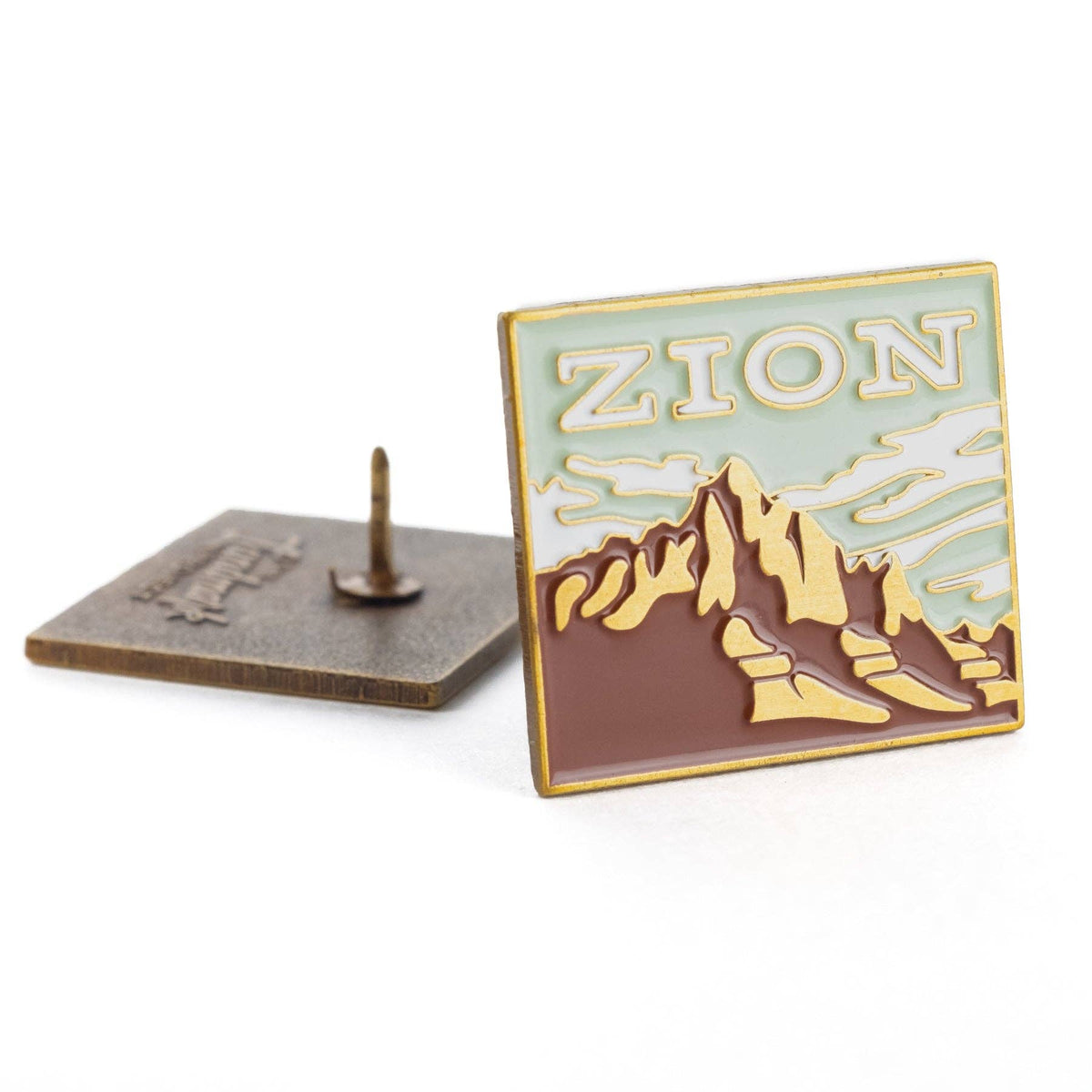 The Landmark Project - Zion National Park Enamel Pin