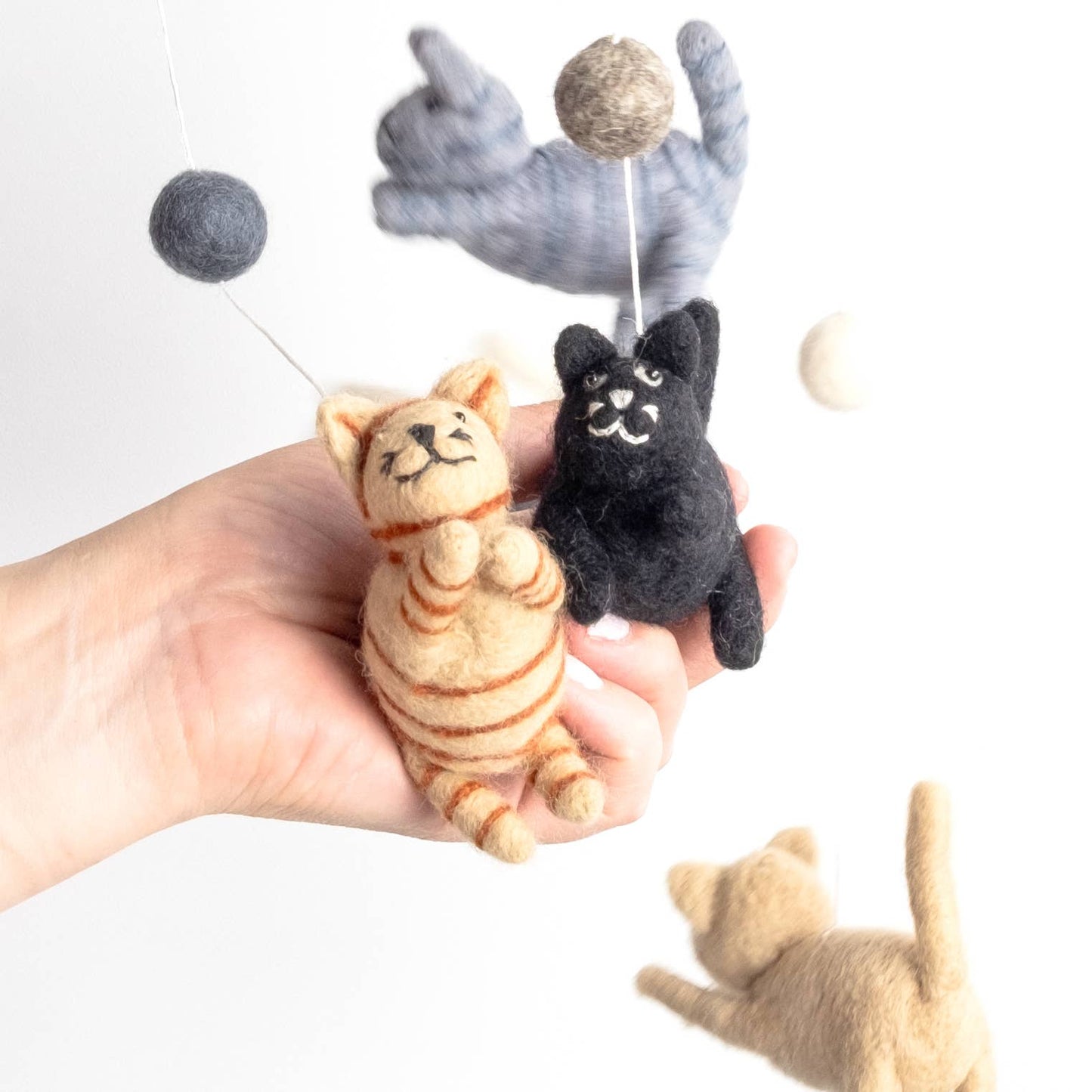 The Winding Road - Baby Mobile - Cat and Mouse