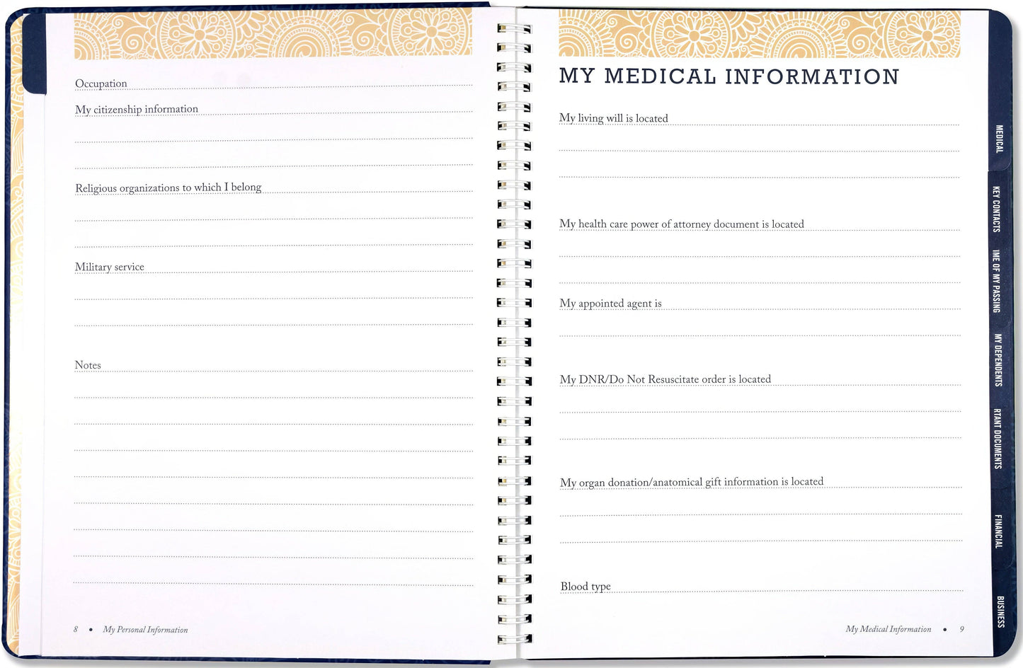 Peter Pauper Press - Peace of Mind Planner