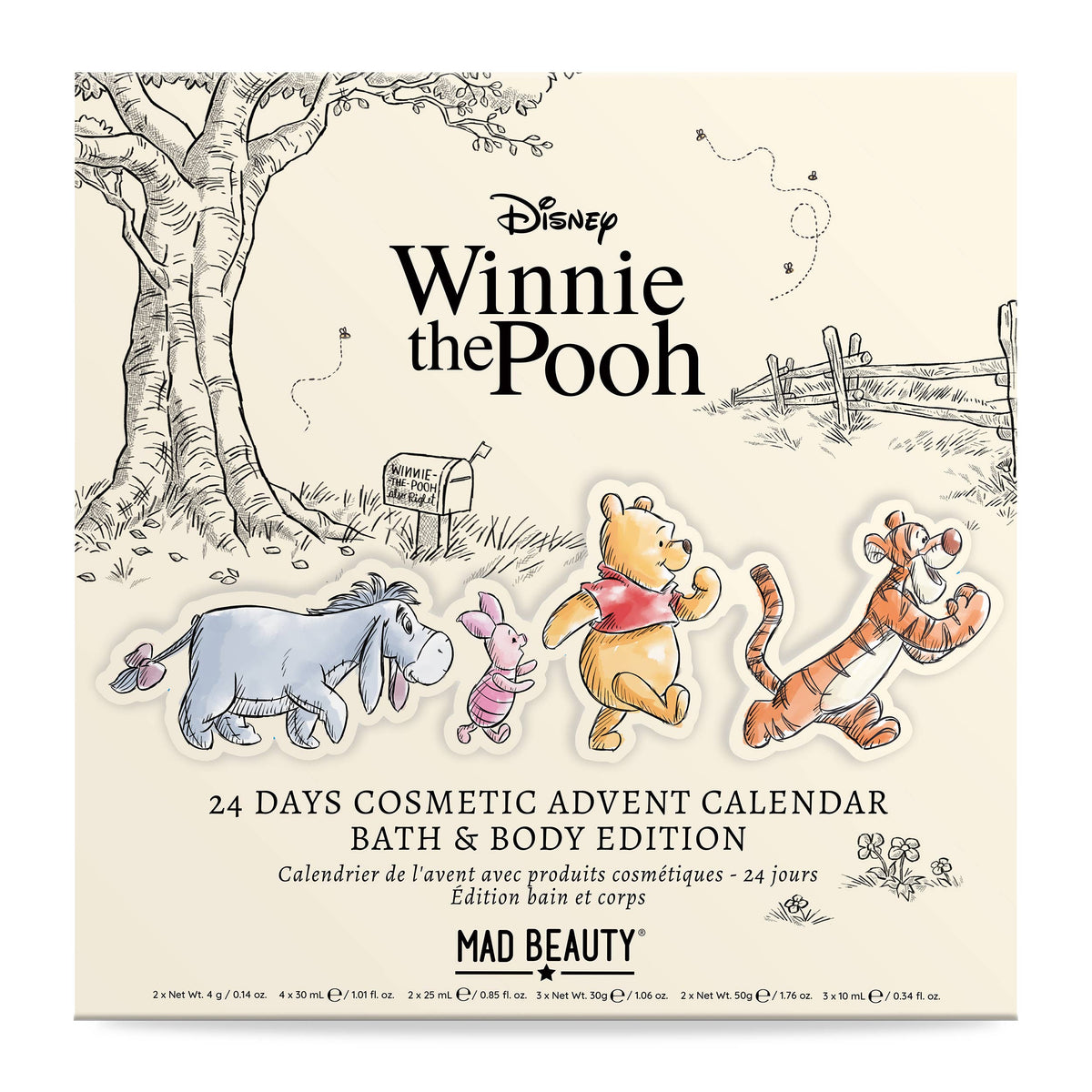 Winnie The Pooh 24 Day Advent Calendar
