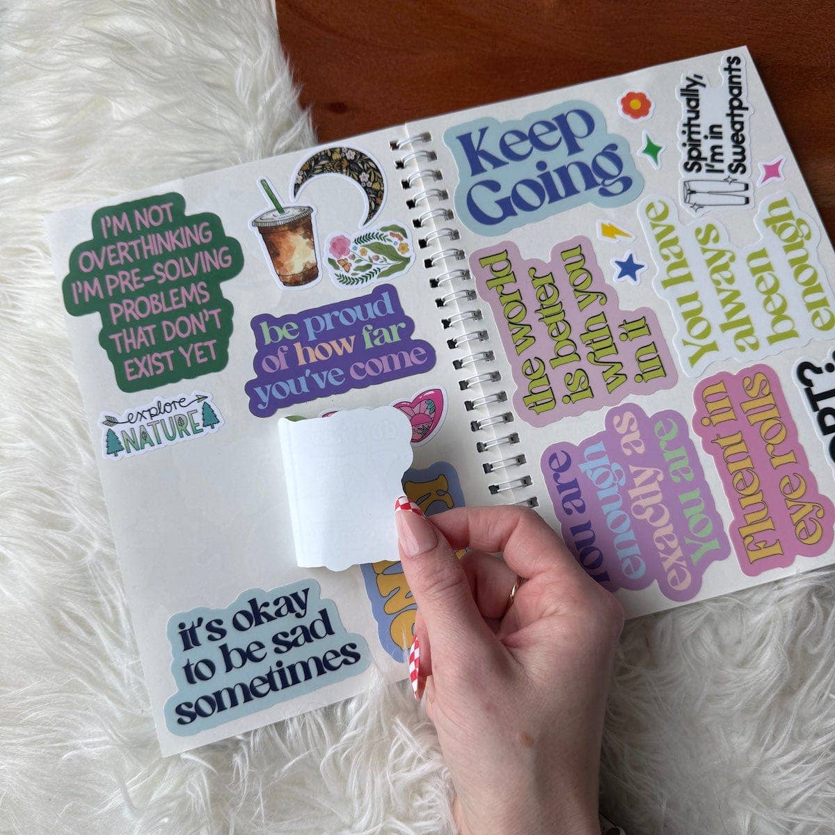 Big Moods - The Unused Sticker Book - Yellow