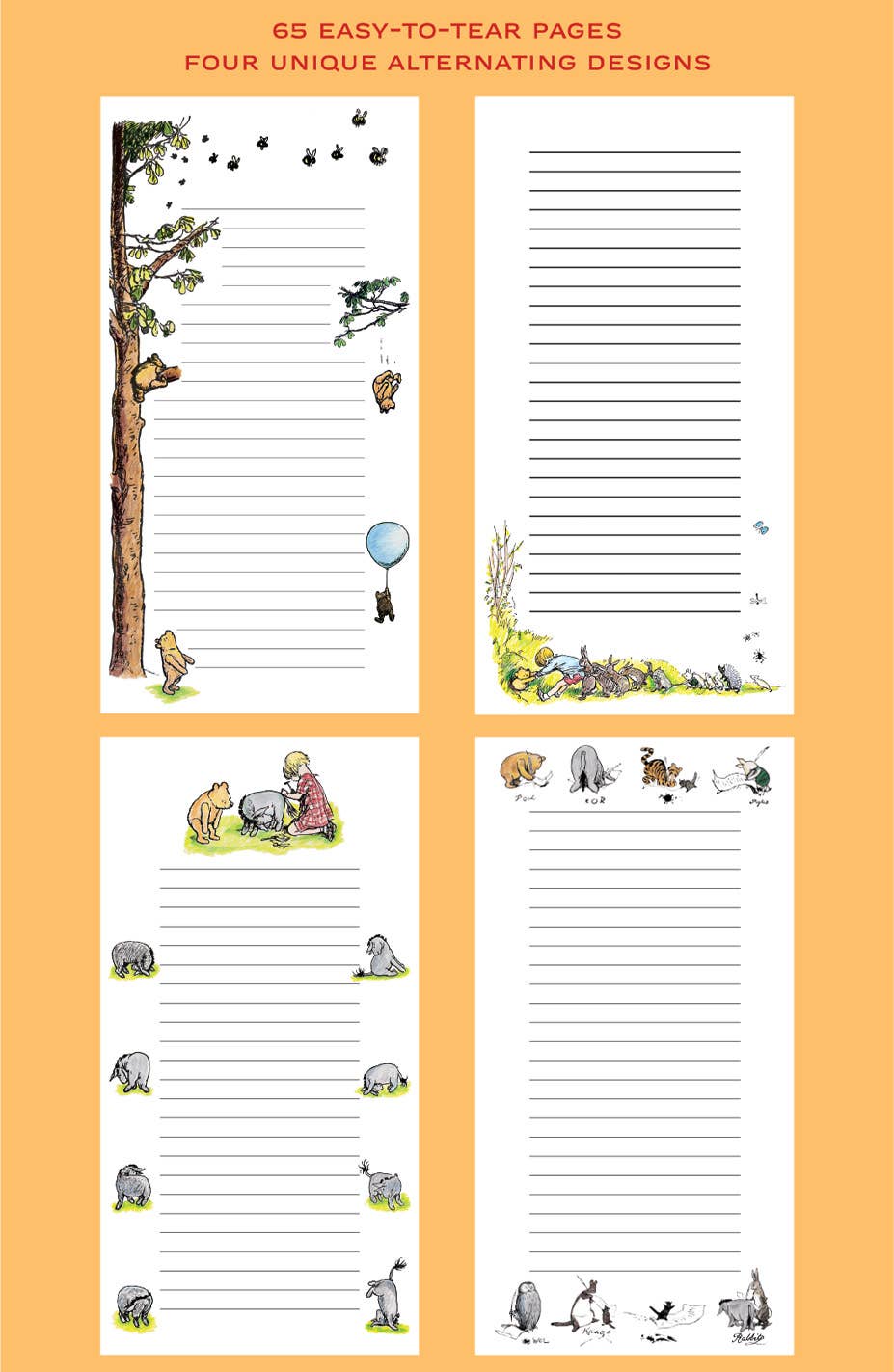 Unemployed Philosophers Guild - Winnie the Pooh Notepad