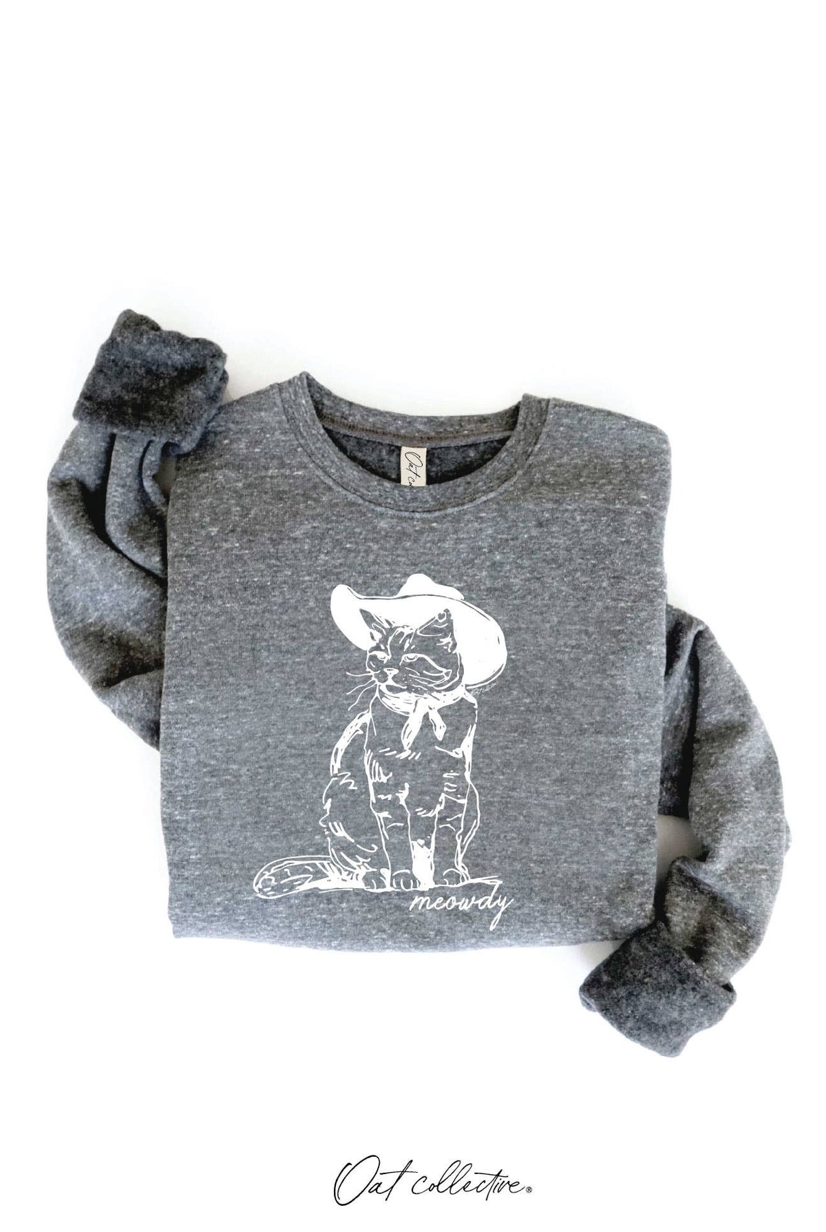 OAT COLLECTIVE - MEOWDY Graphic Sweatshirt