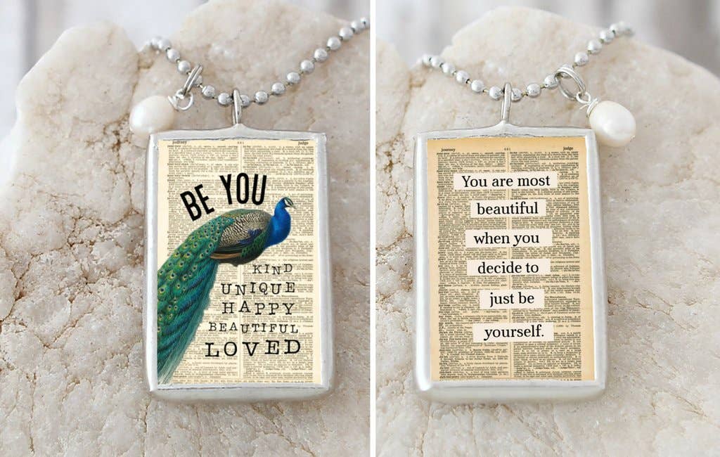 Jennifer Dahl Designs LLC - Be You Soldered Charm Necklace