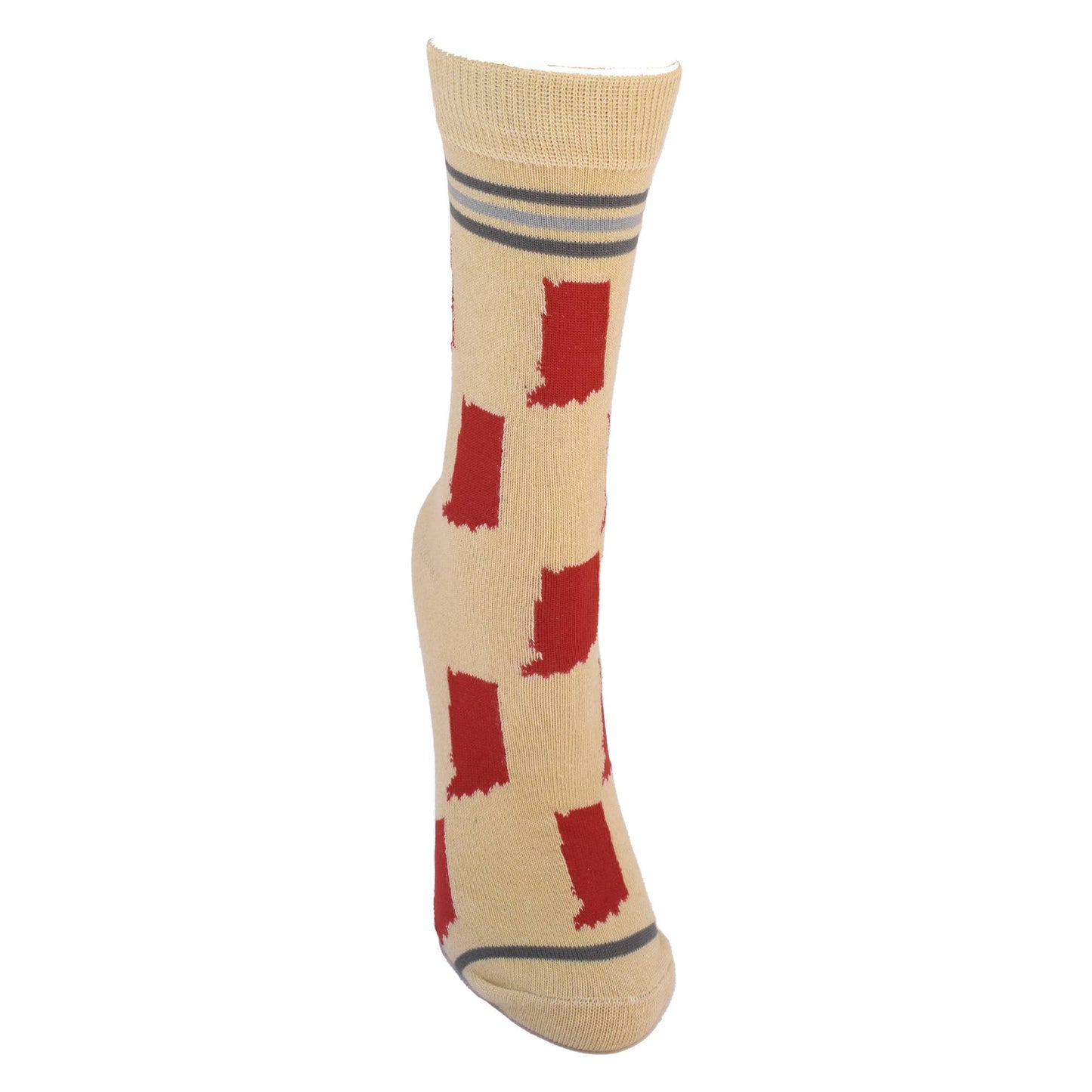 Buy Socks You All - Indiana State Crimson and Cream Women's Socks