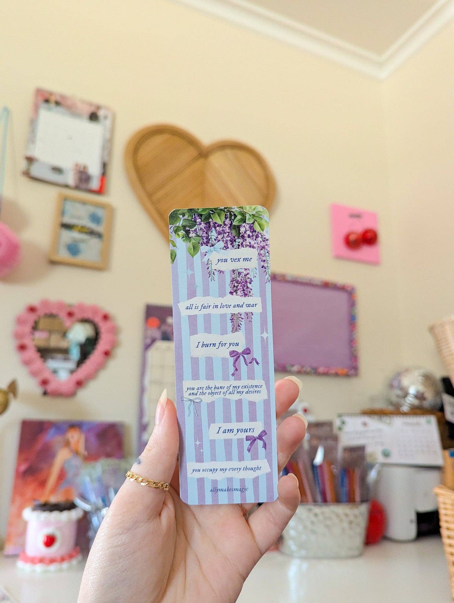 allymakesmagic - Dearest Gentle Reader Bookmark