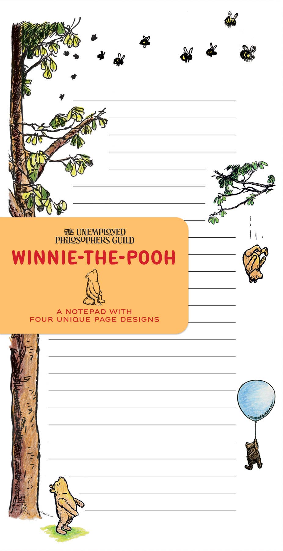 Unemployed Philosophers Guild - Winnie the Pooh Notepad