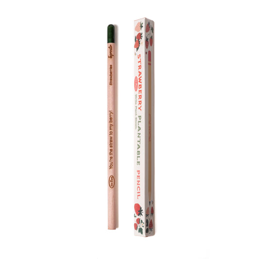 123 Farm - Strawberry Plantable Pencil – Eco-Friendly Gift