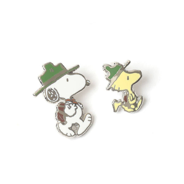 PINTRILL - Snoopy & Woodstock Beagle Scouts Set