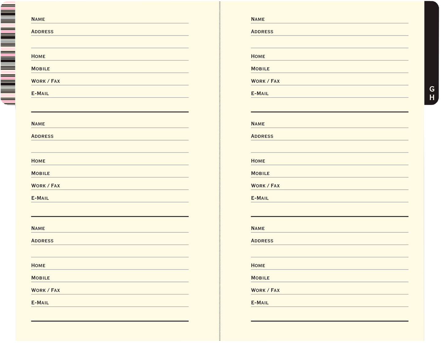 Peter Pauper Press - Little Pink Book Of Addresses