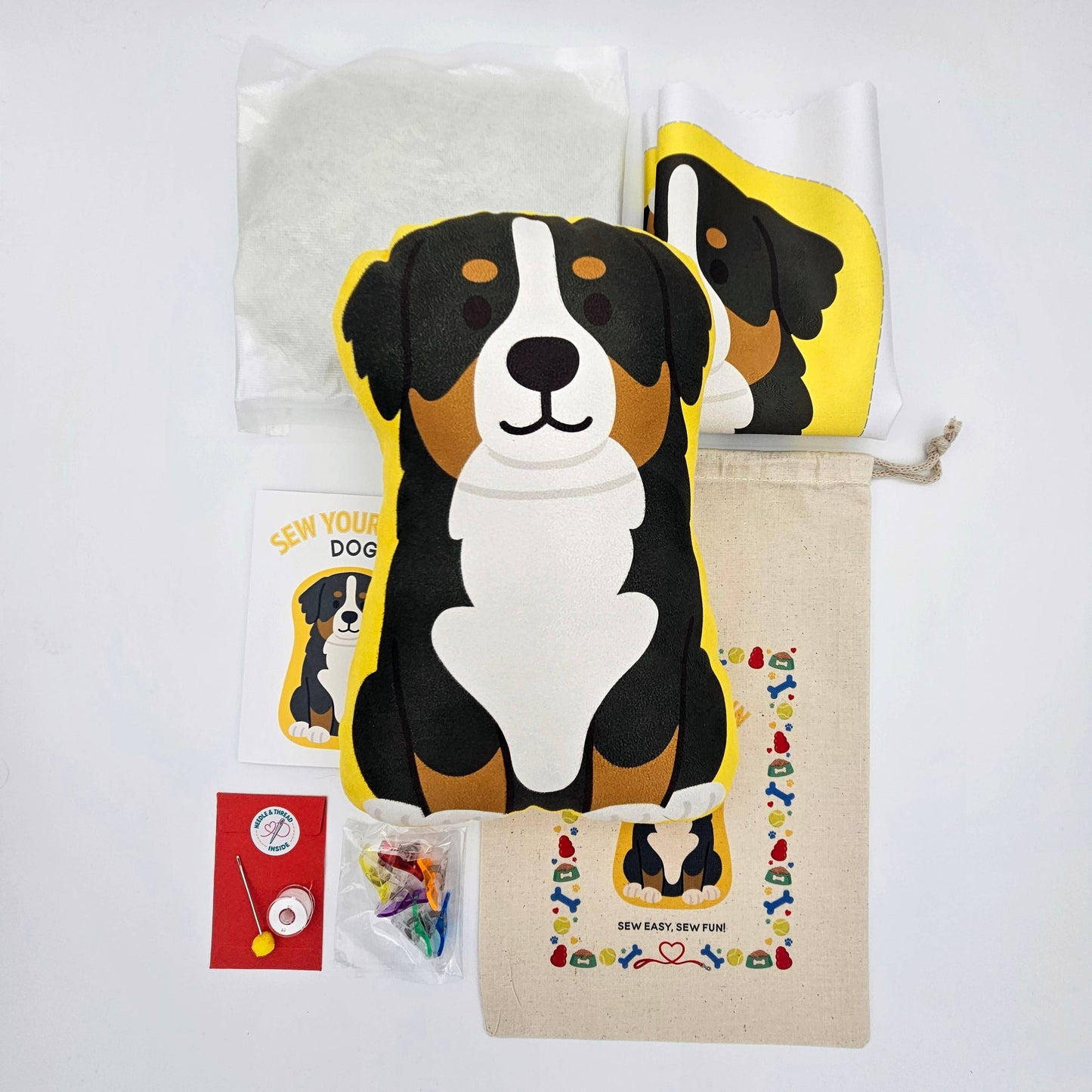 Nickwilljack - Dog Sewing Kit - Bernese Mountain Dog