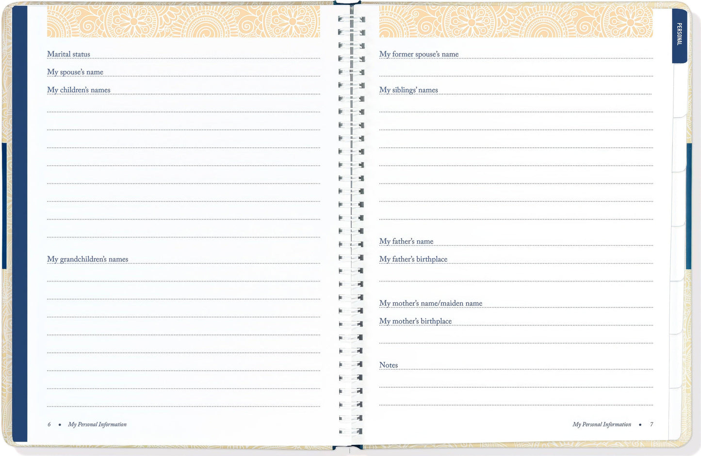 Peter Pauper Press - Peace of Mind Planner