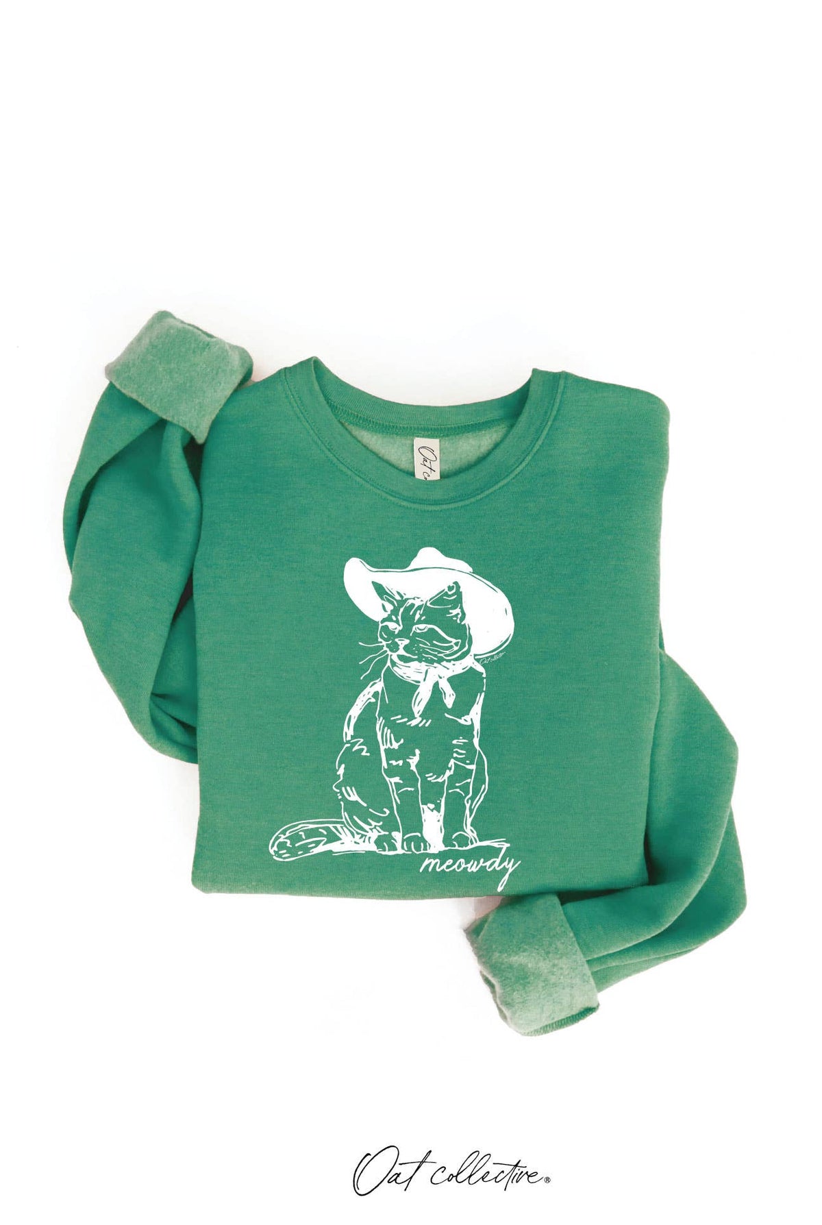 OAT COLLECTIVE - MEOWDY Graphic Sweatshirt