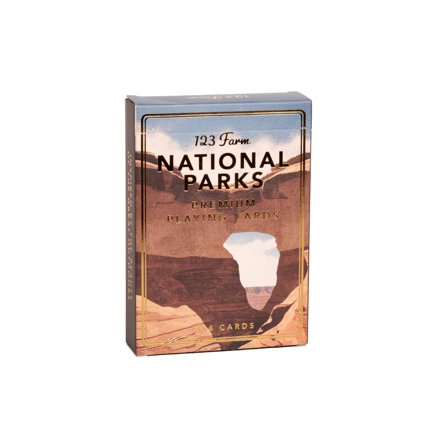 123 Farm - National Parks Illustrated Playing Cards