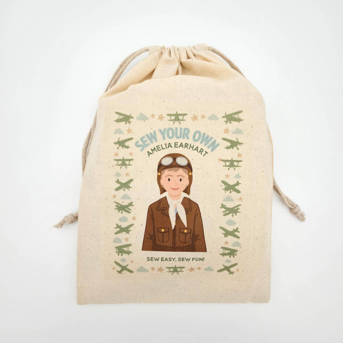 Nickwilljack - Sew Your Own Amelia Earhart Doll Kit