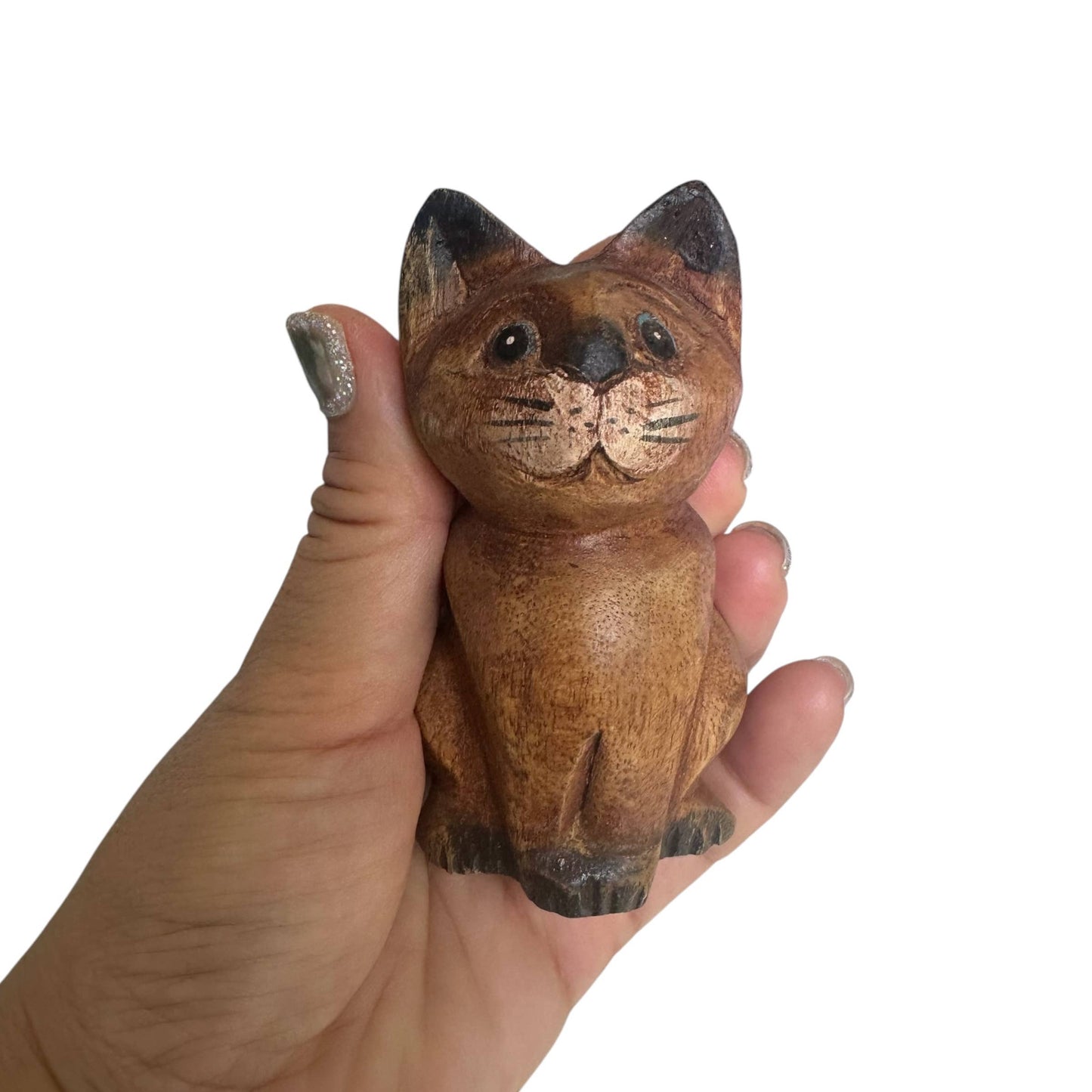 Music Frog Co - Wooden Cat Musical Whistle – Sitting Cat