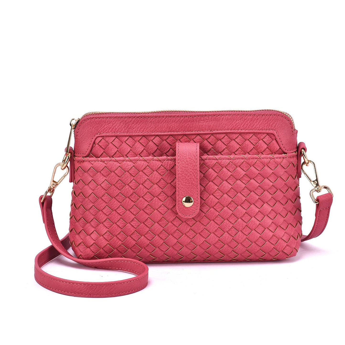 Mellow World - Isla Woven Embossed Crossbody