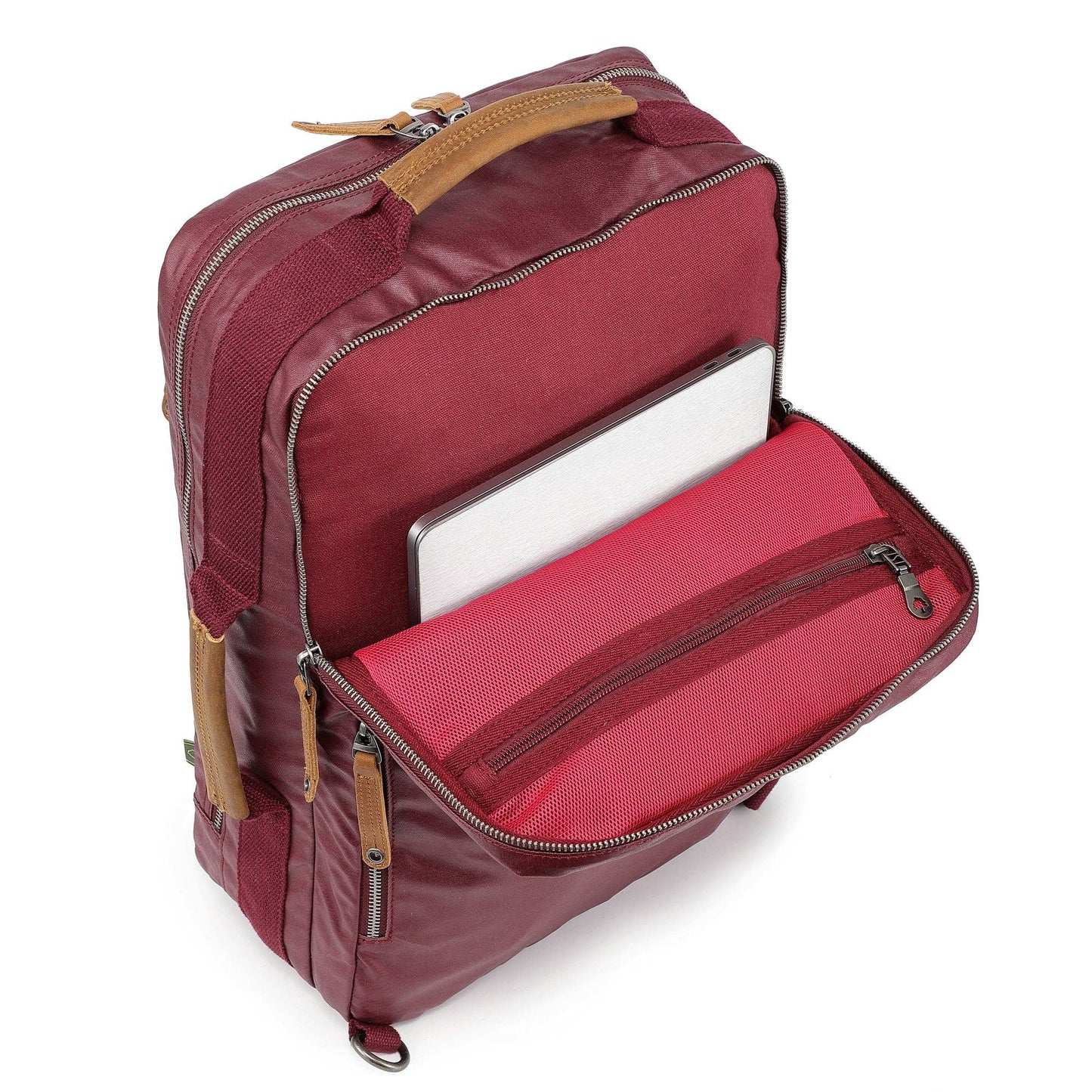 TSD Brand - Madrone Coated Canvas Backpack
