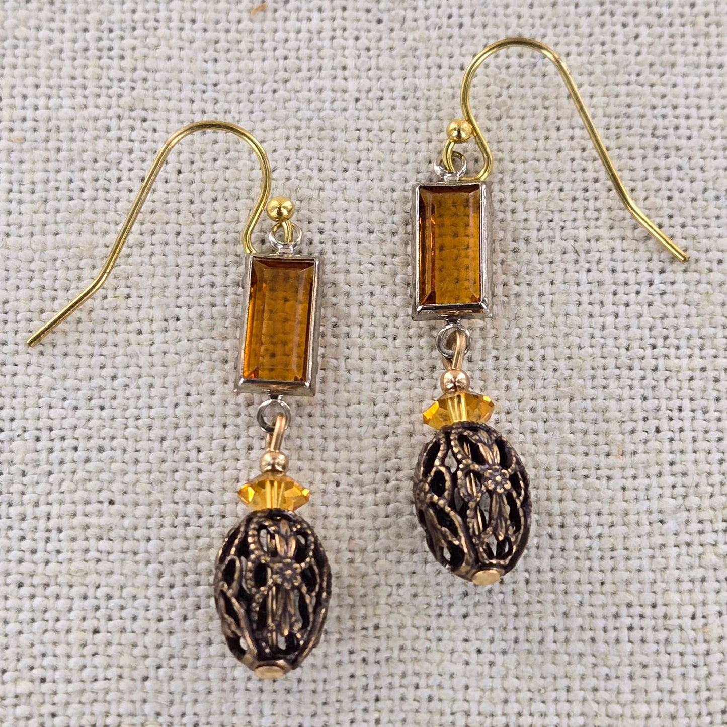 Sadie Green's Jewelry - Crystal Filigree Earring