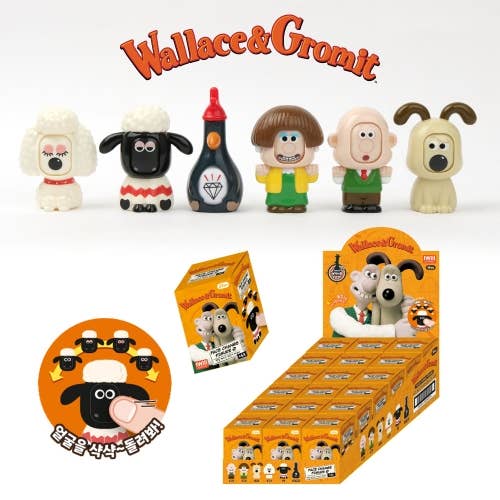 K-Wonderland - Wallace & Gromit Face Change Figure – Blind Box Collection