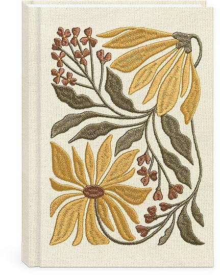 Lady Jayne - Fabric Journal Flower Market Sunflower