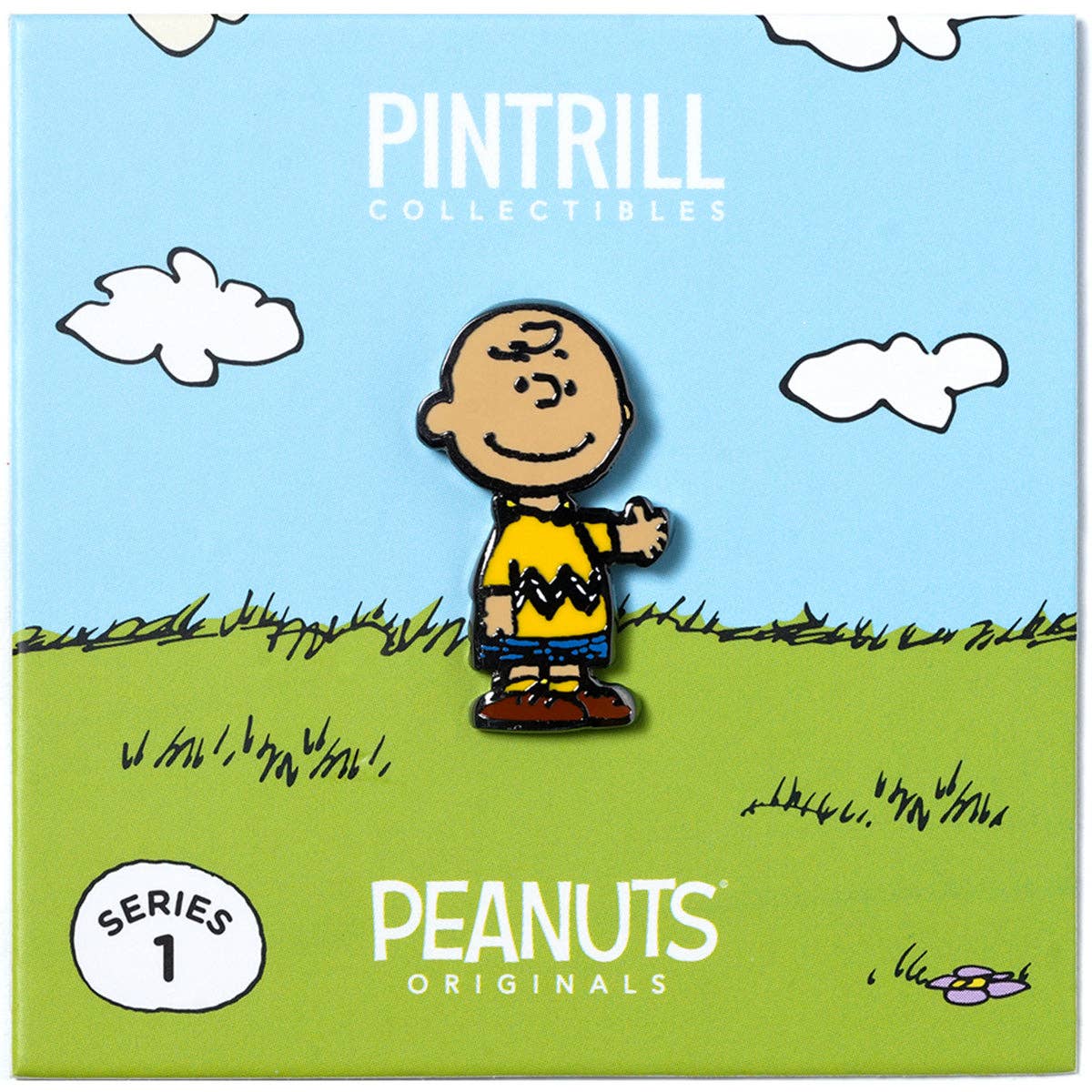 PINTRILL  - Charlie Brown Enamel Pin