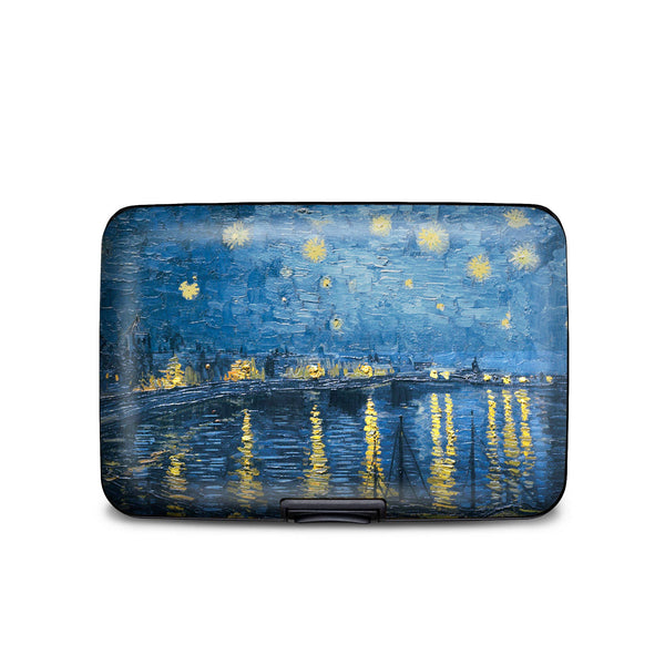 Monarque - Van Gogh - Starry Night Over The Rhine Armored Wallet