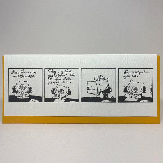 Big Wheel Press - Dear Grandparents - Peanuts