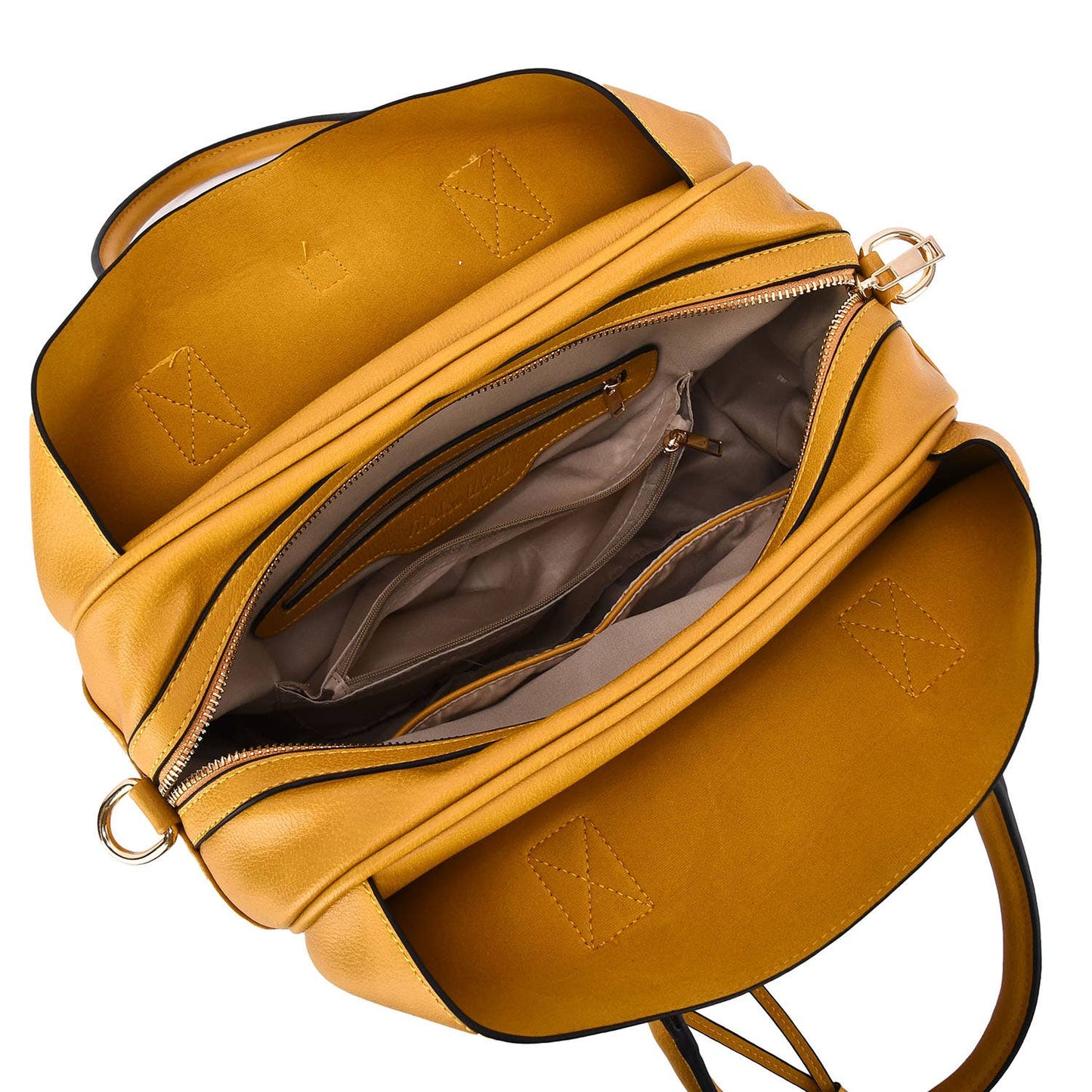 Mellow World - Jasmine Structured 3-Compartment Satchel