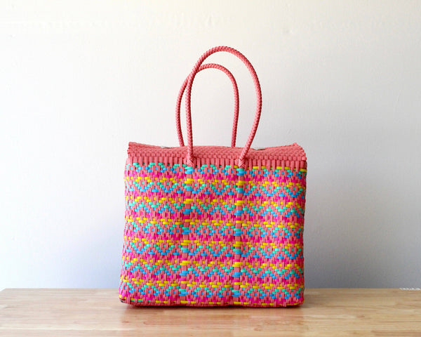 MexiMexi - Coral & Colors Artisan Basket