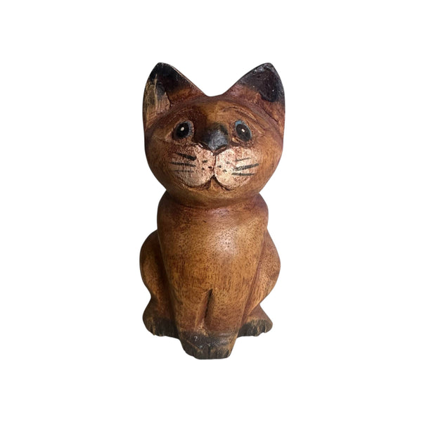 Music Frog Co - Wooden Cat Musical Whistle – Sitting Cat